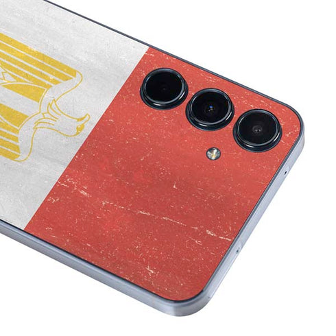 Egyptian Flag Distressed Galaxy A55 5G Skin